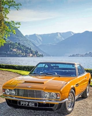 Aston Martin Dbs Roger paint by numbers