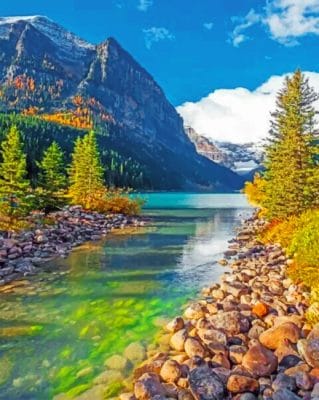 Banff National Park paint By Numbers