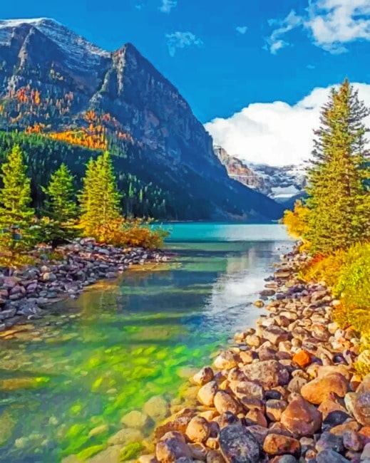 Banff National Park paint By Numbers