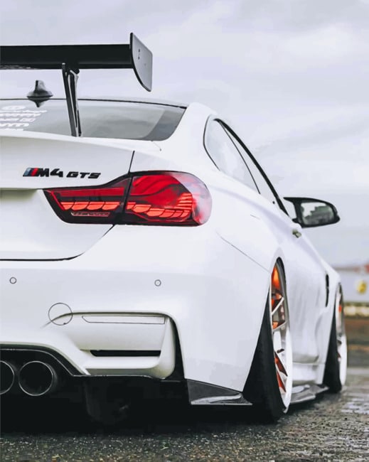 Bmw M4 paint By Numbers
