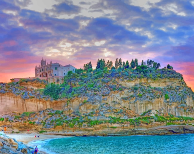 Calabria Landscapes paint by numbers