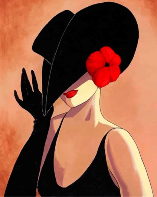 lassy Woman paint by numbers