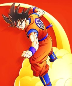 Dragon Ball paint by numbers