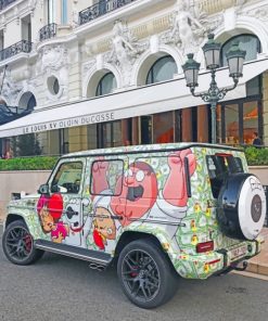 Family Jeep paint by Numbers