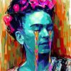 Frida Kahlo paint by numbers