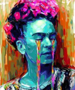 Frida Kahlo paint by numbers