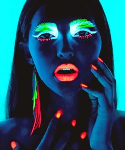 Glow In The Dark paint by numbers