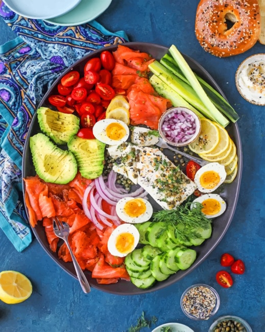 Healthy Breakfast paint By Numbers