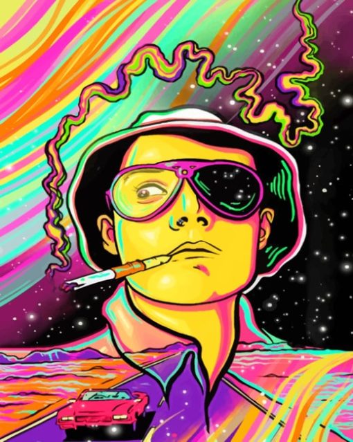 Illustration Art paint by numbers