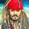 Johnny Deep paint by numbers