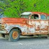 Junk Car paint by numbers