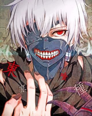 Kaneki paint By Numbers