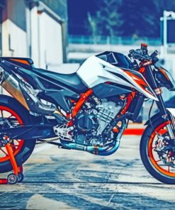 Ktm 890 Duke R paint by numbers