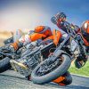 Ktm Duke 390 Rider paint by numbers