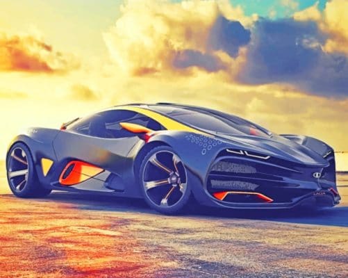 Lada Raven paint By Numbers