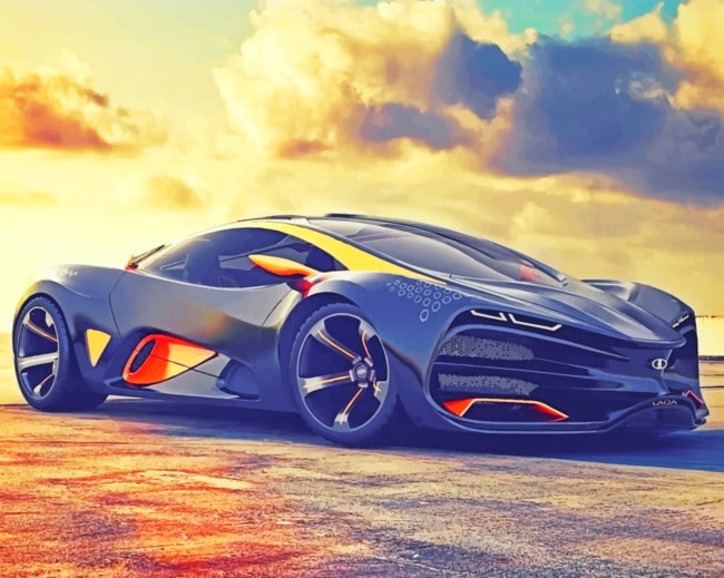 Lada Raven paint By Numbers