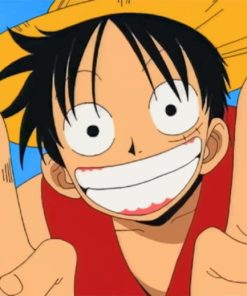 Close Up Luffy paint by numbers