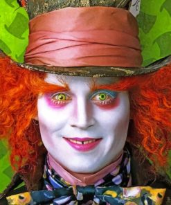 Mad Hatter paint by numbers