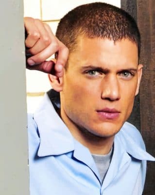 Michael Scofield paint by Numbers