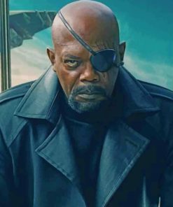 Nick Fury The Avenger paint by numbers