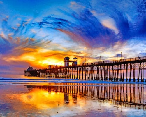 Oceanside paint by numbers