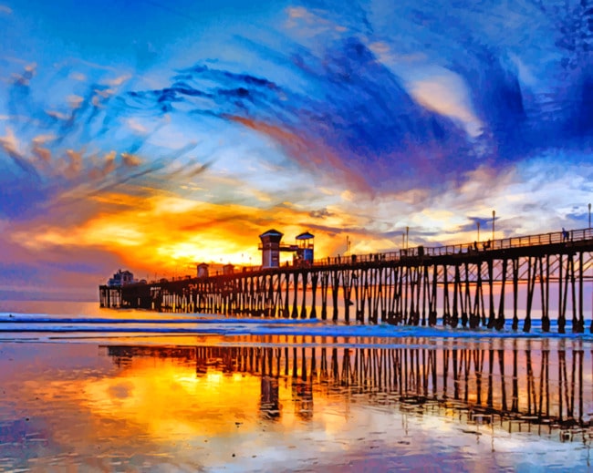 Oceanside paint by numbers