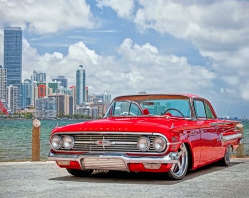 Old Impala paint by numbers