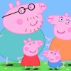 Peppa Pig Family paint by numbers