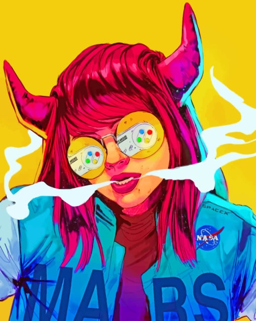 Pop Art paint By Numbers