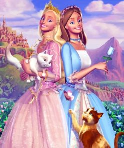 Princess And The Pauper paint by numbers