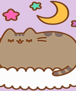 Pusheen The Cat paint by numbers