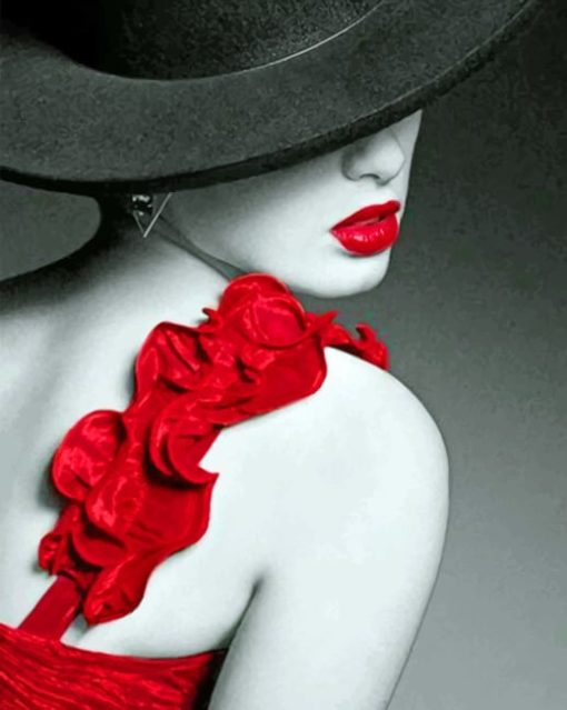 Classy Lady paint by numbers