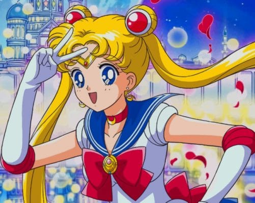 Sailor Moon paint by numbers