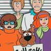 Scooby Doo Characters paint by numbers