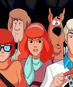 scooby doo paint by numbers