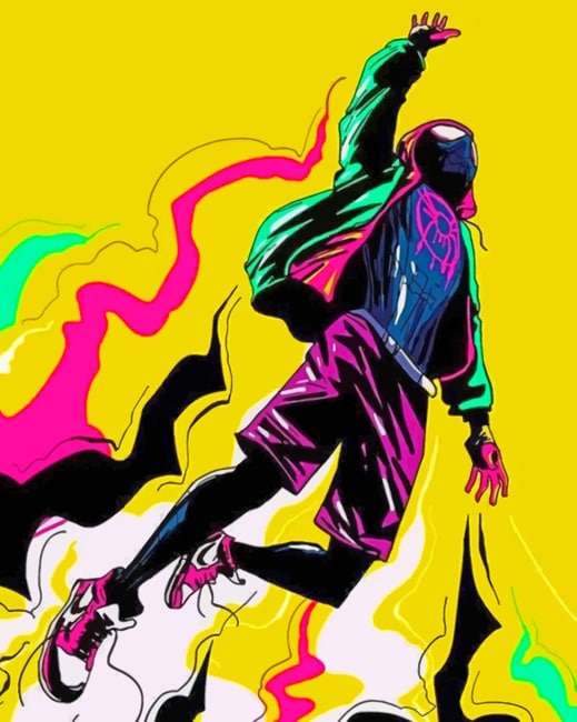 Sharpie Miles paint By Numbers