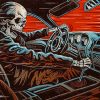 Skeleton Driver paint by numbers