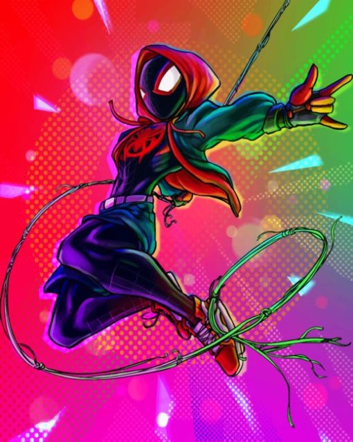 Spider Man Paint By Numbers
