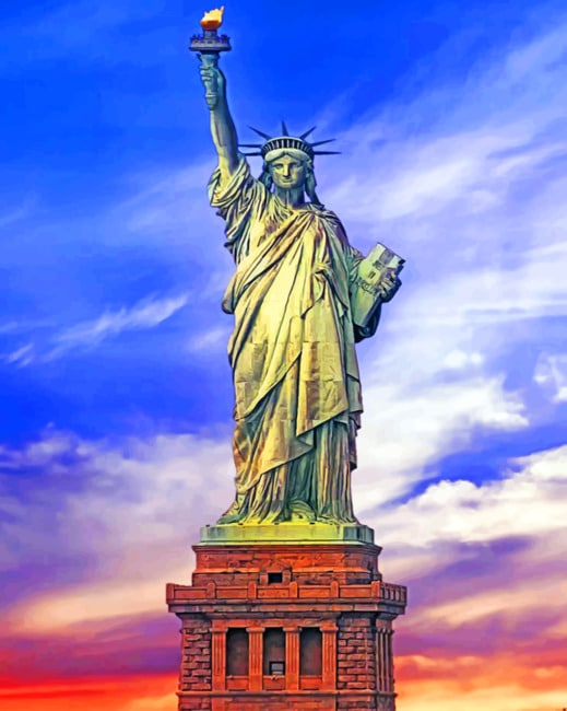 Statue Of Liberty NY USA paint by numbers
