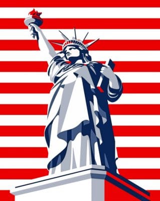 Statue Of Liberty paint By Numbers