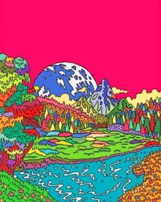 Yong Oh Kim Art paint By Numbers