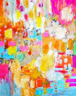 Abstract Art paint By Numbers