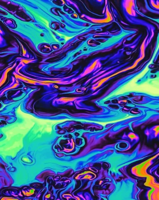 Abstract Art paint By Number