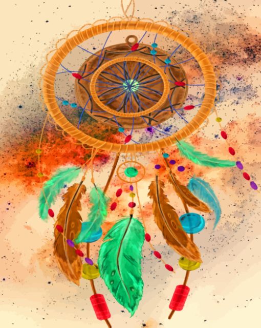 Aesthetic Dream Catcher paint By Numbers