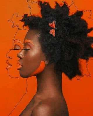 Afro Style paint By Numbers