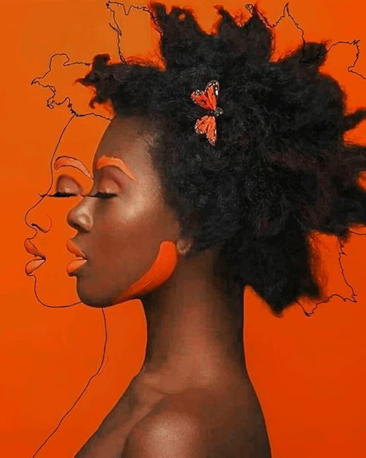 Afro Style paint By Numbers