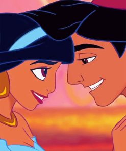 Aladdin paint by Numbers