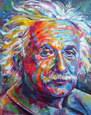 Albert Einstein paint By Numbers