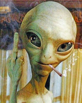 Alien paint By Numbers