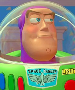 Buzz Lightyear paint By numbers